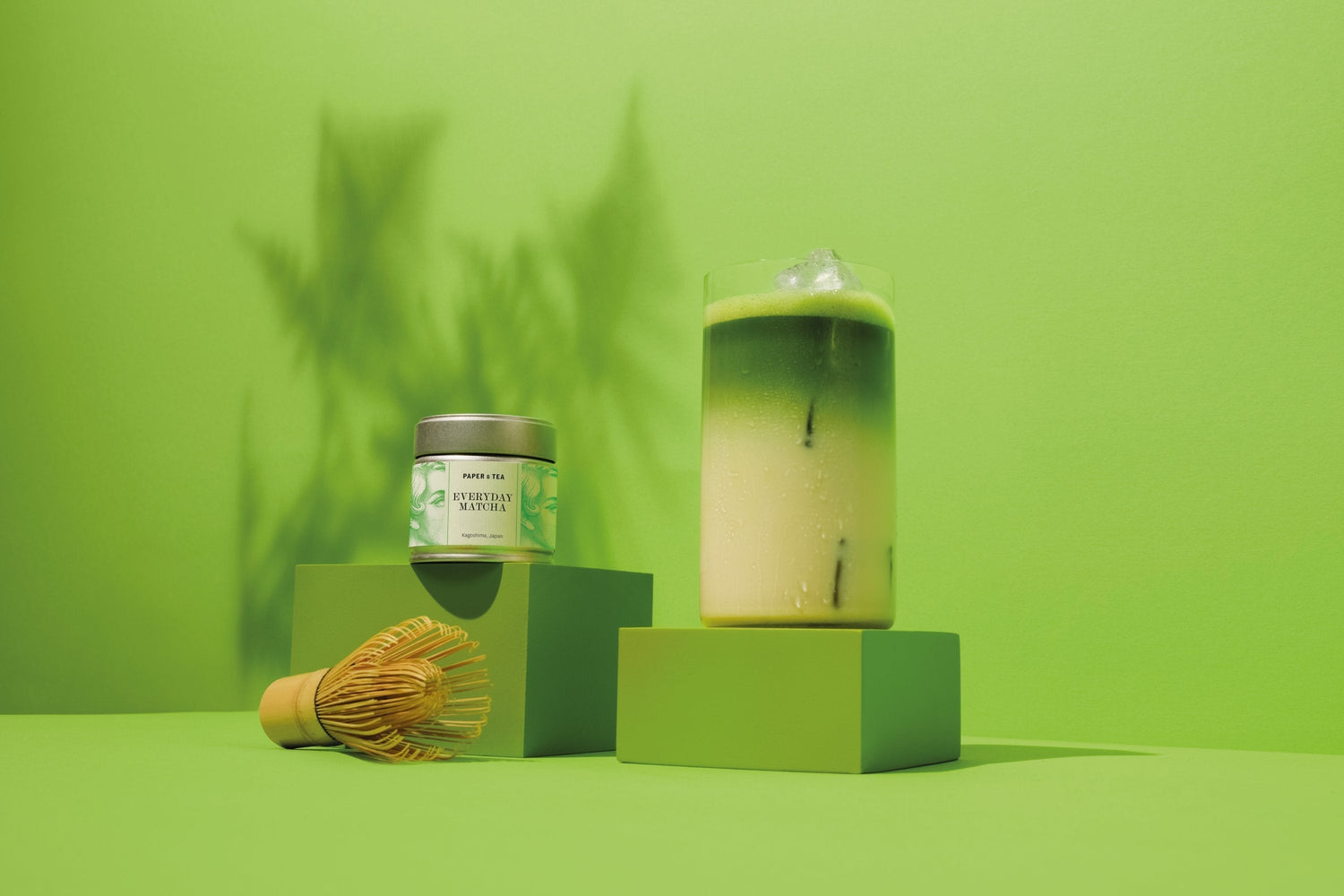 Iced Matcha Latte Rezept